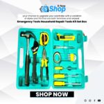 16 Pcs Set Emergency Tools Household Repair Tools Kit Set Box