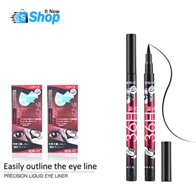 36h Black Eyeliner Pencil Long Lasting Waterproof Liquid Eyeliner Pen Natural Eye Liner Makeup