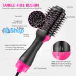 One Step Professional Curler Hair Straightener Hairdryer Hot Air Brush Styling Tool