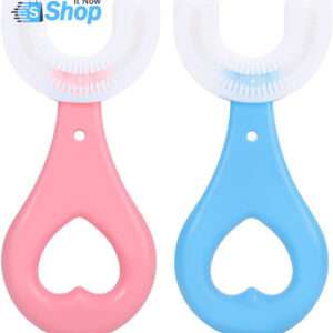 Baby Toothbrush Children 360 Degree U-shaped Child Toothbrush Teethers Baby Brush Silicone Kids Teeth Oral Care Cleaning