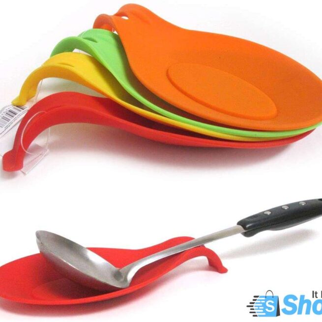 Maxware Household – Pack Of 5 Spoon Rest (random Color)