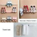 Multifunctional Shelf & Slipper Rack – Each