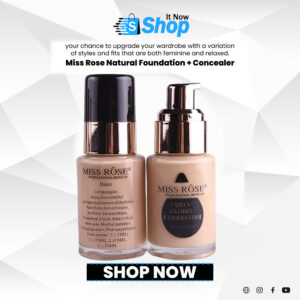 Deal Of 2 – Miss Rose Natural Foundation + Concealer