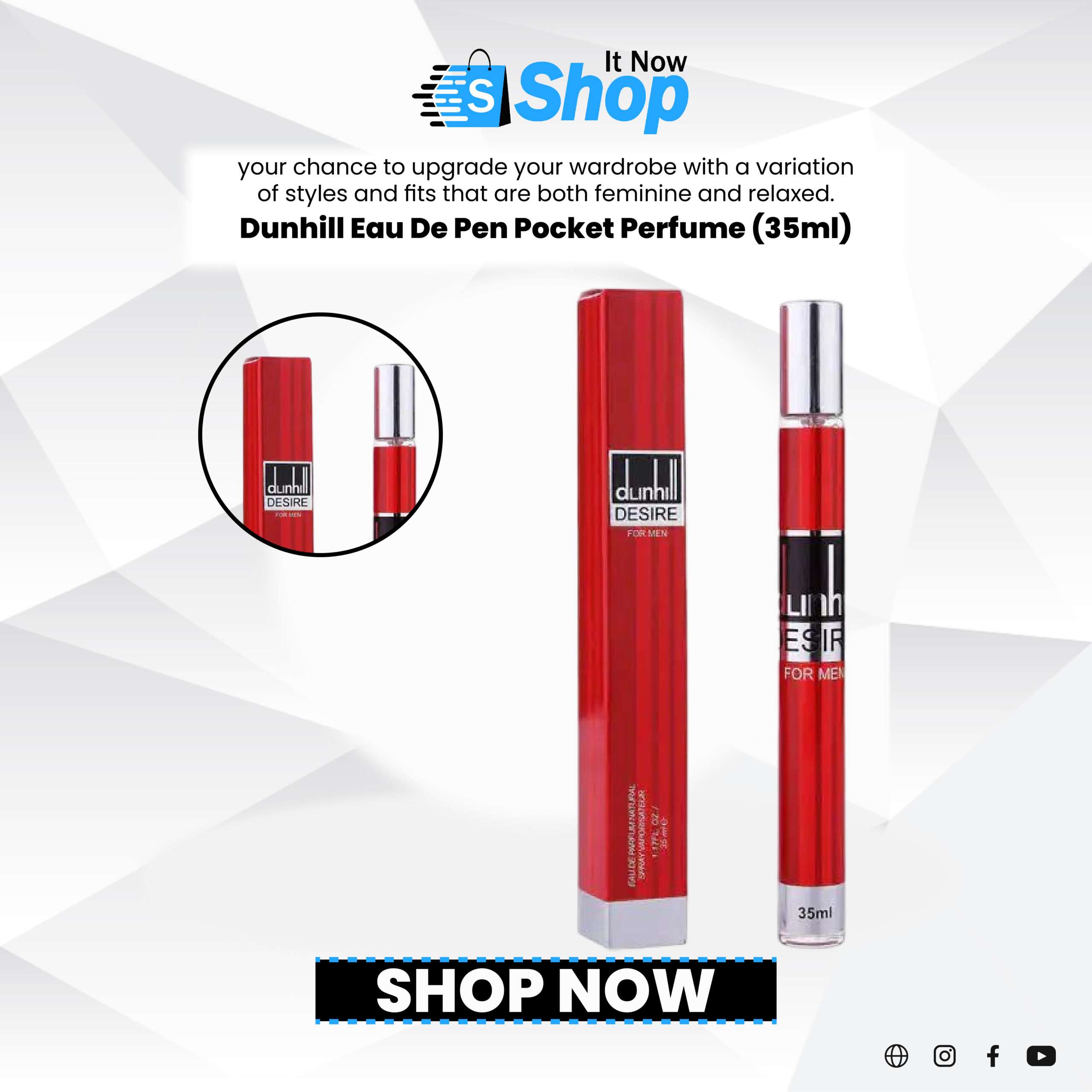 Dunhill Eau De Pen Pocket Perfume (35ml)
