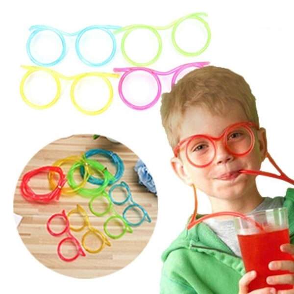 Funny Straw Drinking Glasses (random Color)
