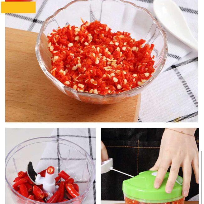 Speedy Chopper Multi Use Turbo Cutter Mini Handy Manual Speed Chopper For Vegetables Fruits Imported Heavy Quality Best Make Your Life Easier Nicer Dicer