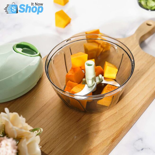 Speedy Chopper Multi Use Turbo Cutter Mini Handy Manual Speed Chopper For Vegetables Fruits Imported Heavy Quality Best Make Your Life Easier Nicer Dicer