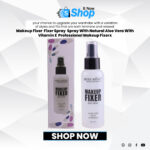 Makeup Fixer – Fixer Spray – Spray With Natural Aloe Vera With Vitamin E – Professional Makeup Fixer – Makeup Fixer