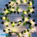 Maple Leaf Garland String Fairy Light With 20 Led Wall Decoration