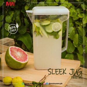 Maxware Household Sleek Water Jug – 1800 Ml Jug (random Color) - 1