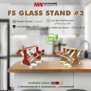 Maxware Household – Fs Glass Stand #2 (random Color) - 2