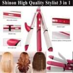 Shinon 3 In 1 Hair Straightener, Hair Curler & Hair Crimper