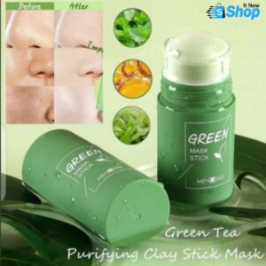 Green Mask Stick Black Head Stick Mask Remover Moisturizes Oil Control 100% Original