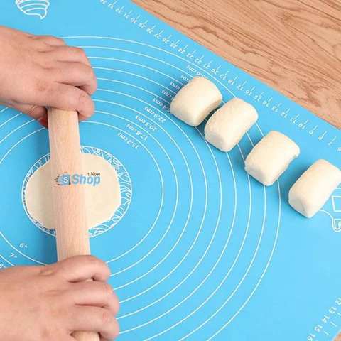 Silicone Baking Mat With Measurements Heat Resistant Cookie Sheet Oven Liner