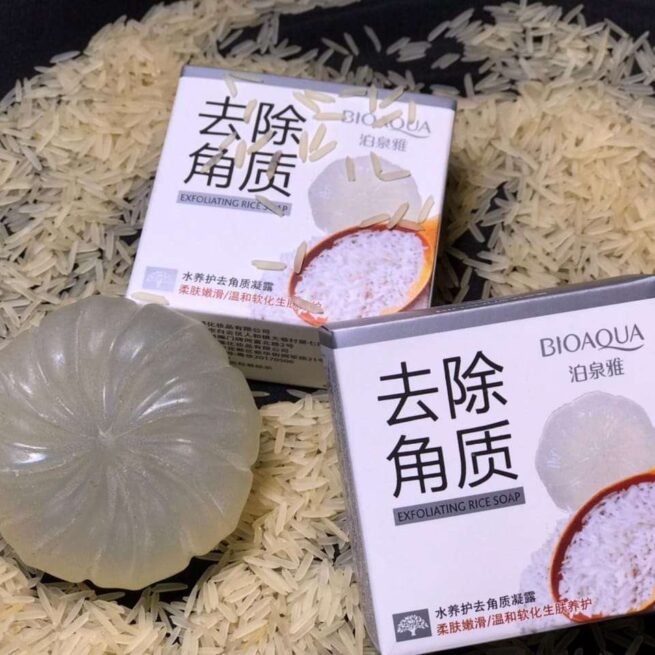 Bioaqua Exfoliating Rice Soap